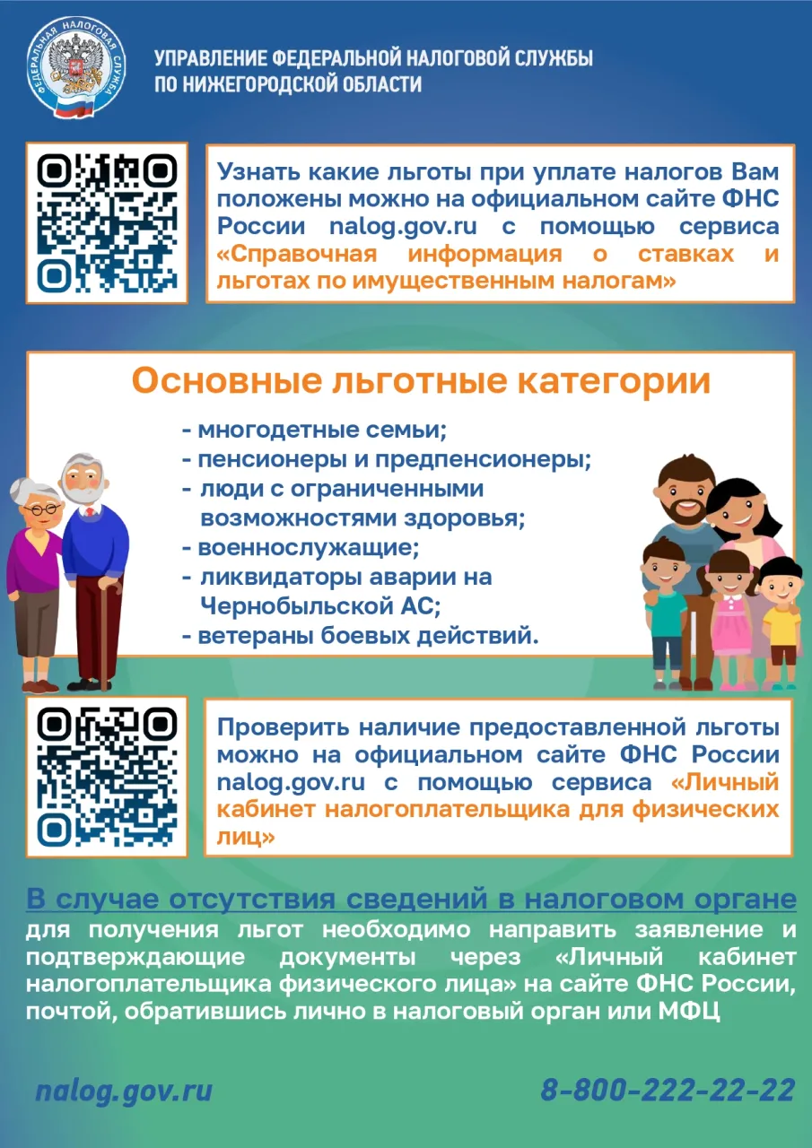 Информация УФНС России по Нижегородской области